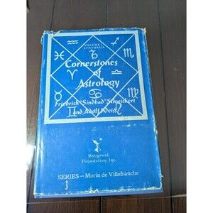 Cornerstones of astrology vol 1 Synthesis Schwickert 1972 Sangreal HC DJ